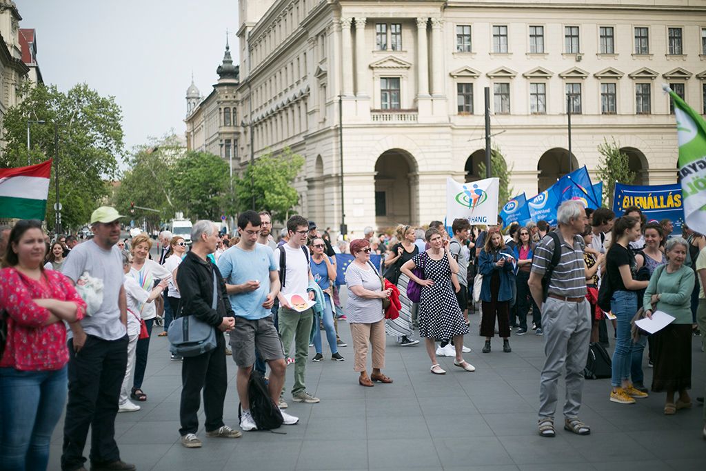 Jövőt a diákoknak tüntetés 15-HPGY