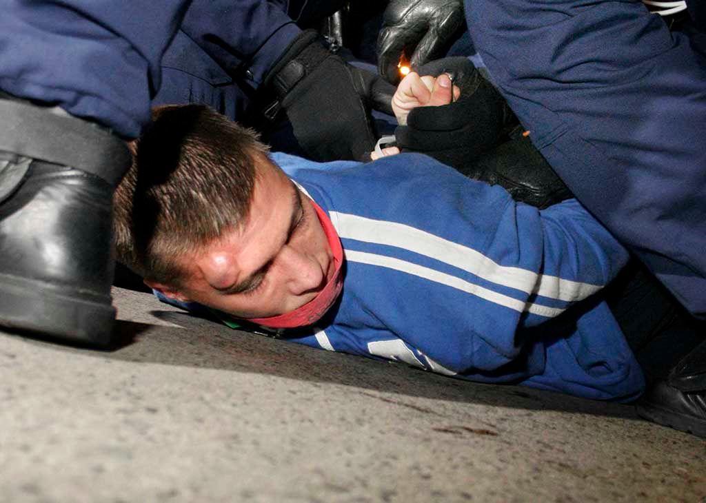 Célzott ütés eredménye Fotó:Horvath Peter Gyula