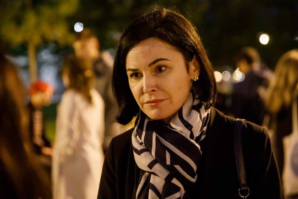 Tüntetés az abortusz-törvény ellen, Kunhalmi Ágnes -- fotó- Hatlaczki Balázs 44