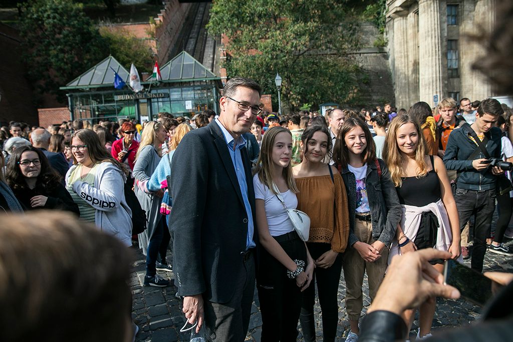 Demonstráció a harmadik globális klímasztrájk keretében Budapesten 4-HPGy