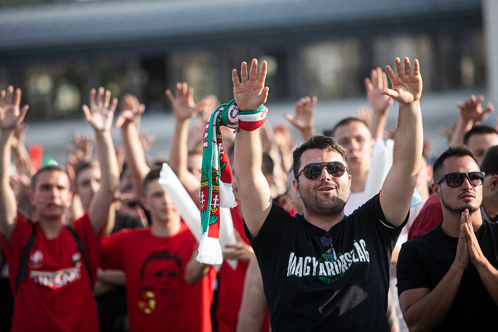 Magyarország- Portugália mérkőzés  szurkolói zóna 18-HPGy
