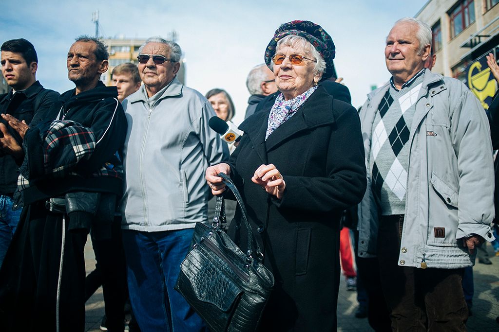 Gyurcsány Ferenc, a Demokratikus Koalíció elnöke, "Orbánnal nincs alku" elnevezésű választási kampány keretében országjárása huszonötödik állomásaként Csepelre látogatott,ahol utcafórumot tartott. Fotó: Horváth Péter Gyula