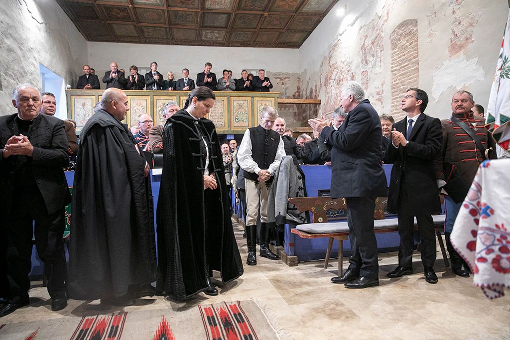 Felújították Erdélyben az oklándi templomot   Fotó: Horváth Péter Gyula
