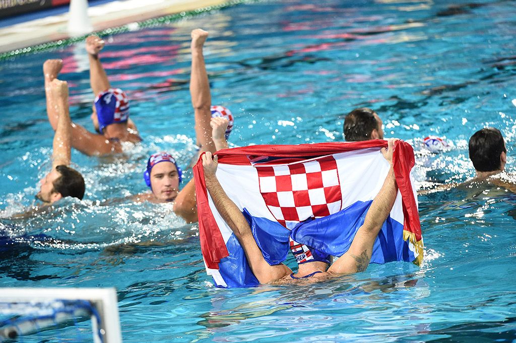17. vizes világbajnokság férfi vízilabdatornájának döntője, a Magyarország - Horvátország mérkőzés a Hajós Alfréd Nemzeti Sportuszodában 2017. július 29-én. Fotó: Horváth Péter Gyula