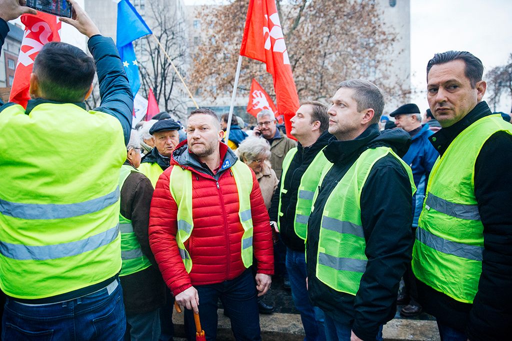 Szakszervezeti Szövetség demonstrációja Budapesten 29-HPGy