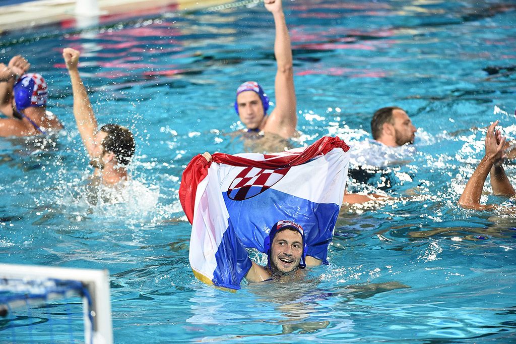 17. vizes világbajnokság férfi vízilabdatornájának döntője, a Magyarország - Horvátország mérkőzés a Hajós Alfréd Nemzeti Sportuszodában 2017. július 29-én. Fotó: Horváth Péter Gyula