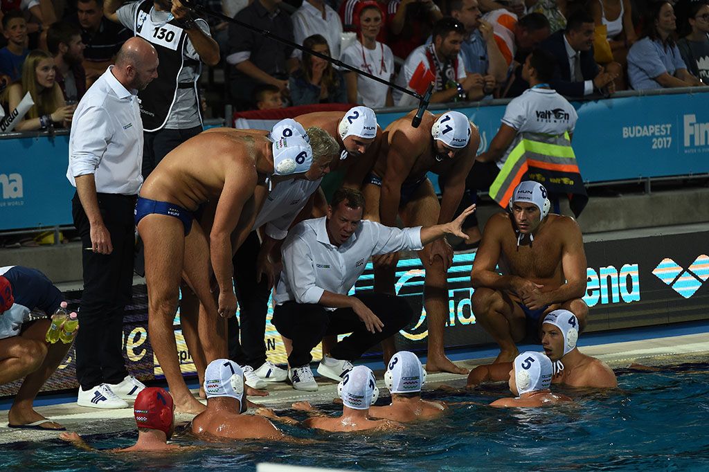 17. vizes világbajnokság férfi vízilabdatornájának döntője, a Magyarország - Horvátország mérkőzés a Hajós Alfréd Nemzeti Sportuszodában 2017. július 29-én. Fotó: Horváth Péter Gyula