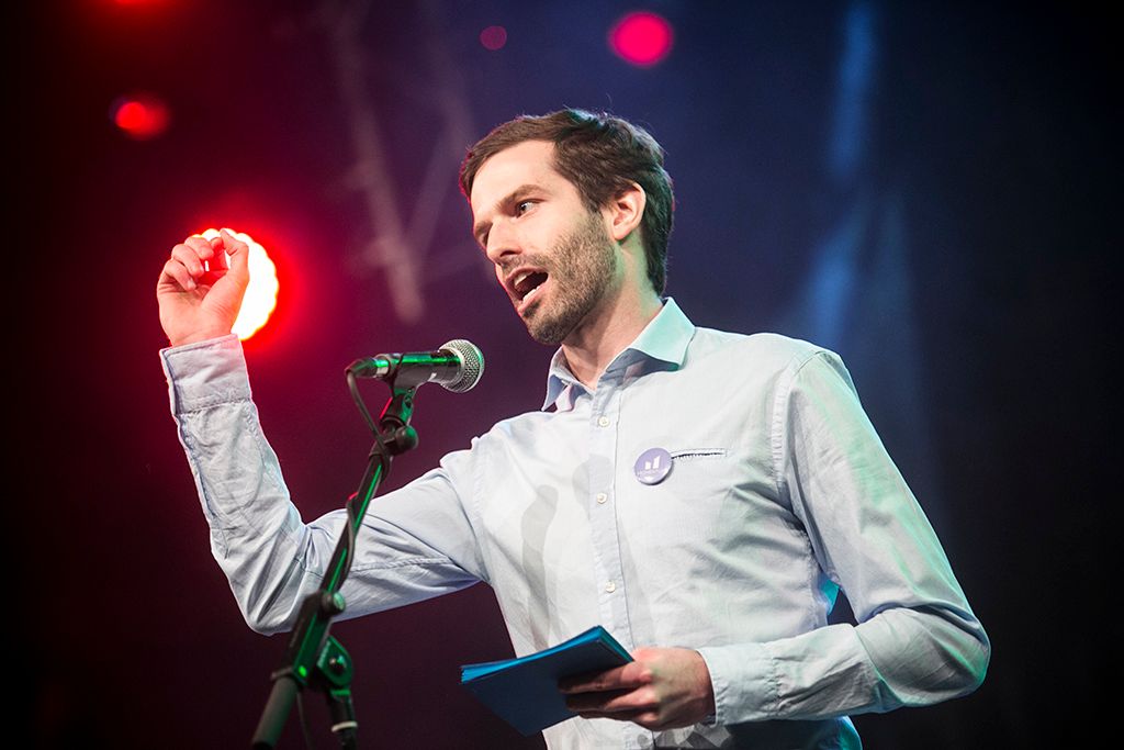 Momentum Mozgalom Európához tartozunk! jelmondattal meghirdetett demonstrációja Fotó: Horváth Péter Gyula