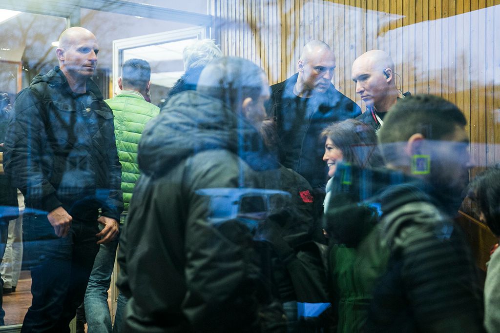 A Jobbik Magyarországért Mozgalom elnöke és miniszterelnök-jelöltje a budapesti nagy fórumát a Csepeli Munkásotthonban tartja. Fotó: Horváth Péter Gyulay
