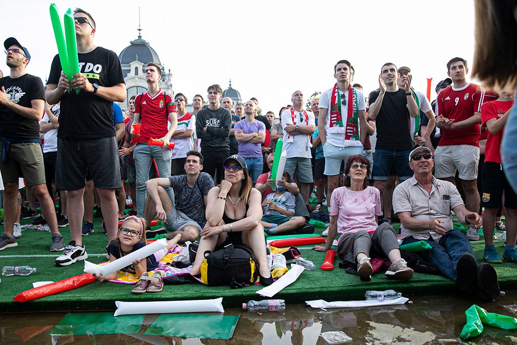 Magyarország- Portugália mérkőzés  szurkolói zóna 28-HPGy