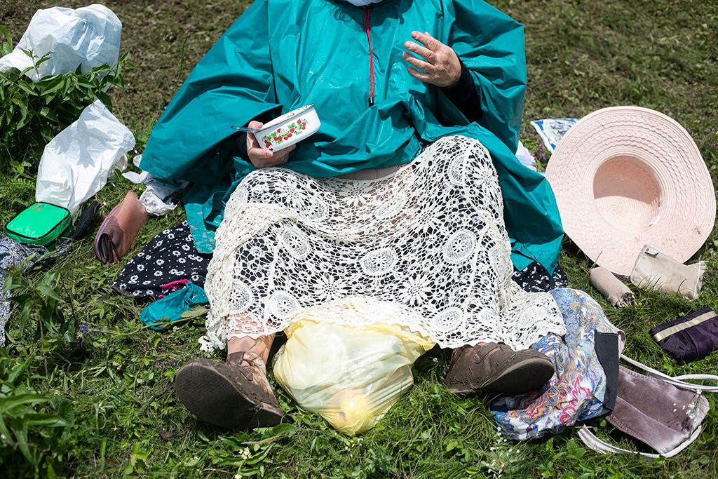 Csíksomlyó, 2019. június 1.Ferenc pápa szentmisét pontifikál a csíksomlyói hegynyeregben, Erdélyben 2019. június 1-jén. A katolikus egyházfő háromnapos pasztorális és ökumenikus apostoli látogatáson vesz részt Romániában.