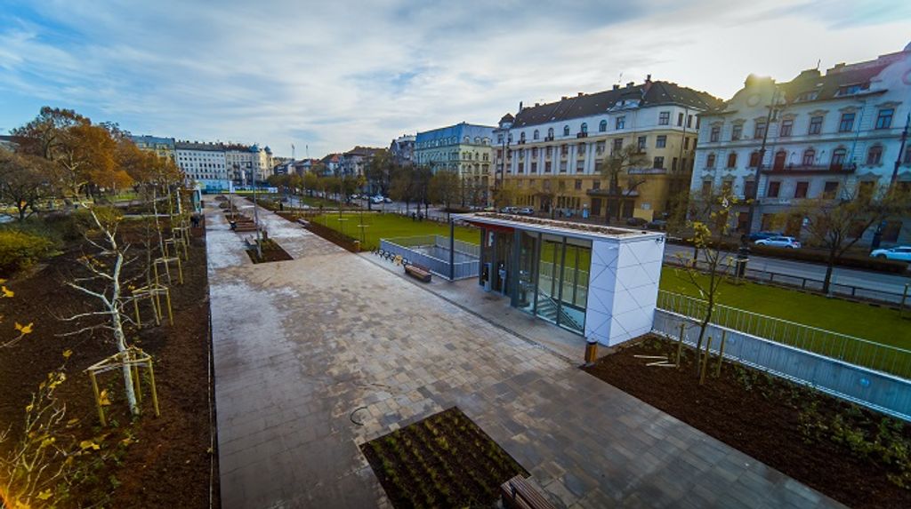 Mérföldkőhöz érkezett a Városliget autómentesítése a Liget Budapest Projektnek köszönhetően elkészült a Múzeum Mélygarázs