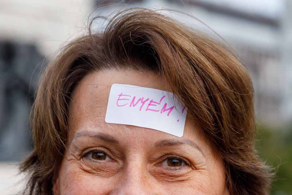 Tüntetés az abortusz-törvény ellen -- fotó- Hatlaczki Balázs 06