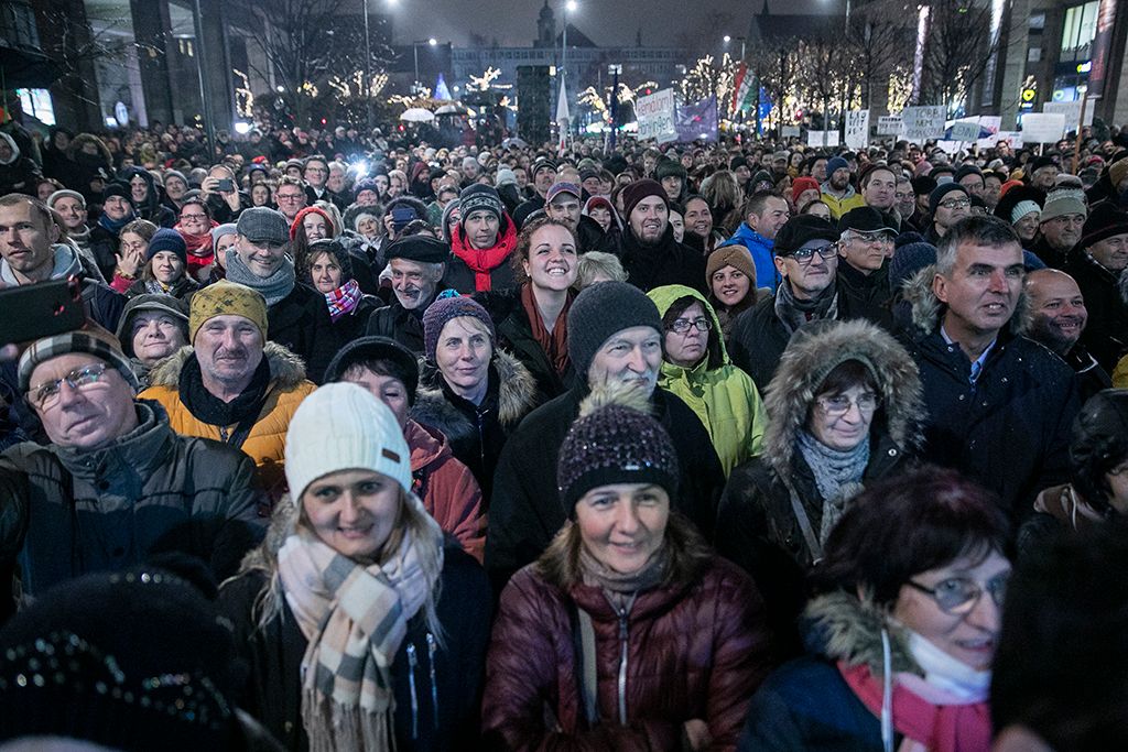 Tüntetés a szabad színházakért a kultúra függetlenségéért 2-HPGy