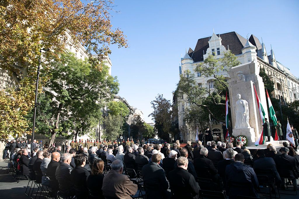 A Nemzeti Vértanúk Emlékművének újraavatása 13-HPGy