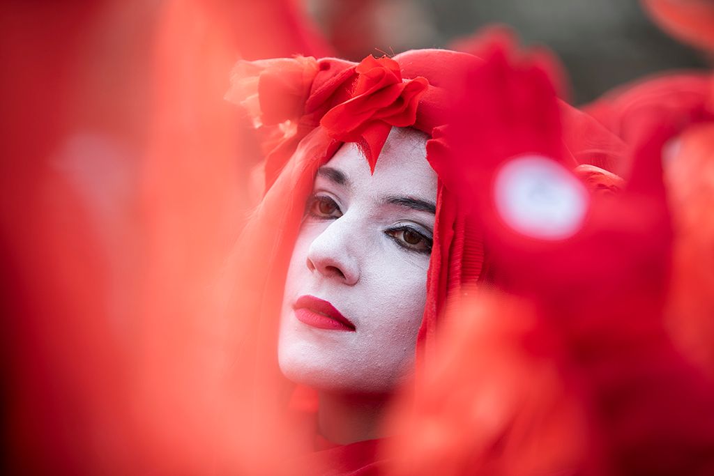 Az Extinction Rebellion környezetvédő szervezet 1-HPGy