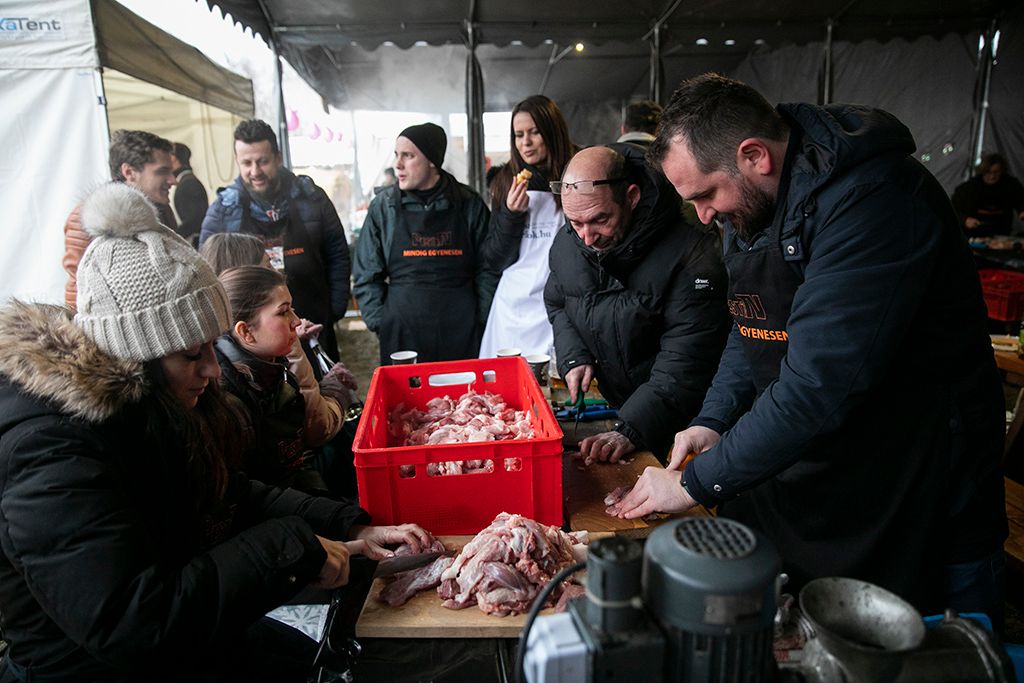 Magyarország legnagyobb böllérversenyén, a Vas megyei gasztrofesztiválon vendégeskedtünk 31-HPGy