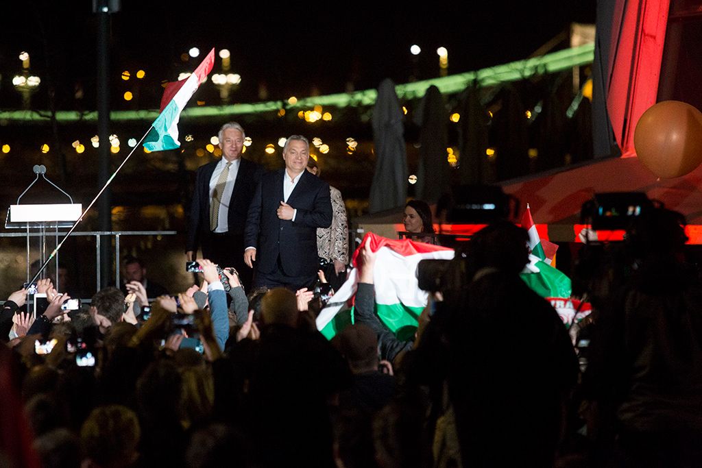 Orbán Viktor: Sorsdöntő győzelmet arattunk! Fotó: Horváth Péter Gyula