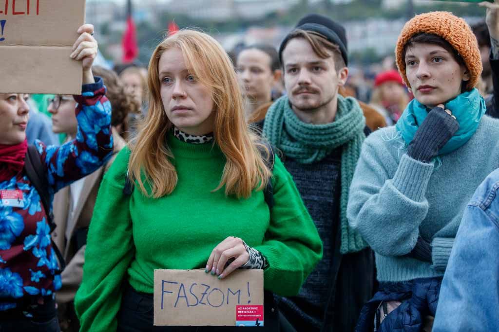 Tüntetés az abortusz-törvény ellen -- fotó- Hatlaczki Balázs 22