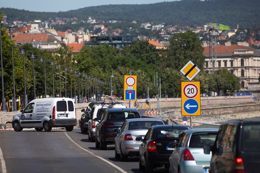 Két hónapra lezárják a budai alsó rakpart egy szakaszát 6-HPGy