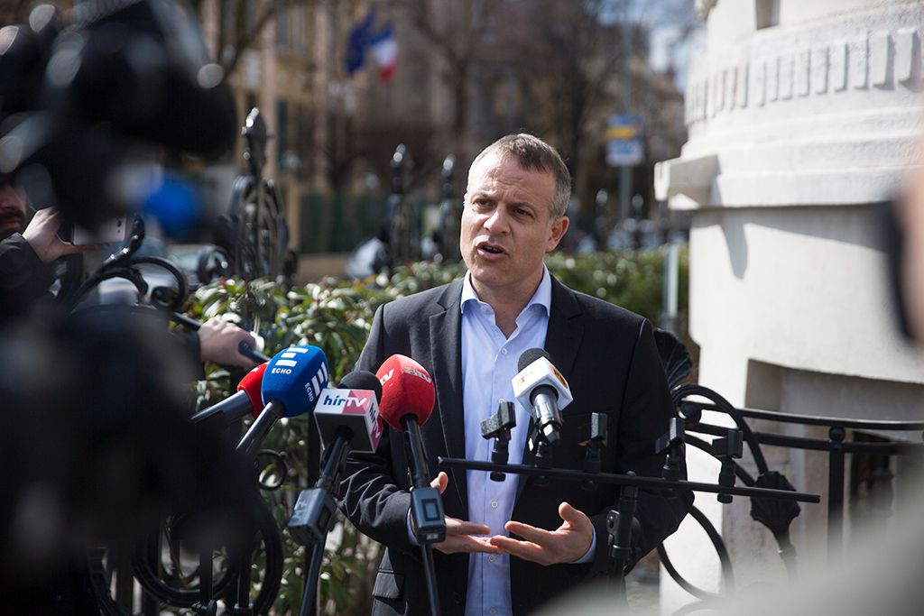 Juhász Péter Sajtótájékoztató