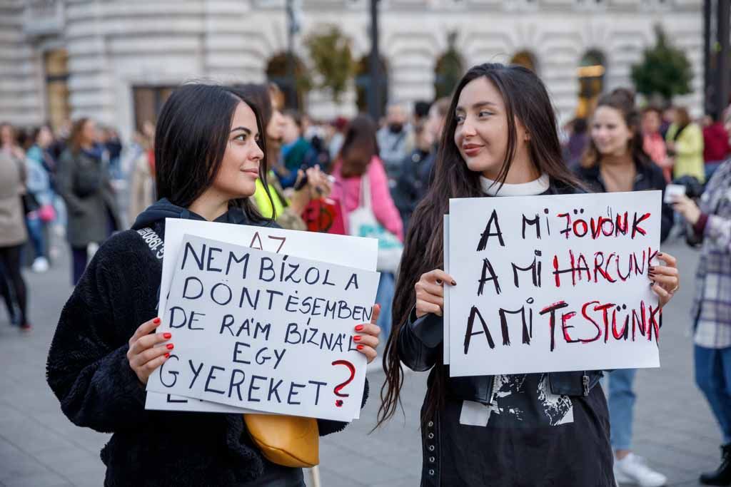Tüntetés az abortusz-törvény ellen -- fotó- Hatlaczki Balázs 14