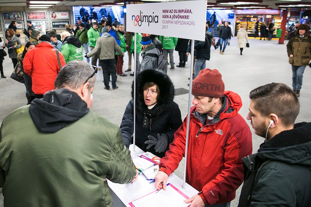 Olimpia 2024 - A Momentum Mozgalom a budapesti rendezés ellen gyűjt aláírásokat