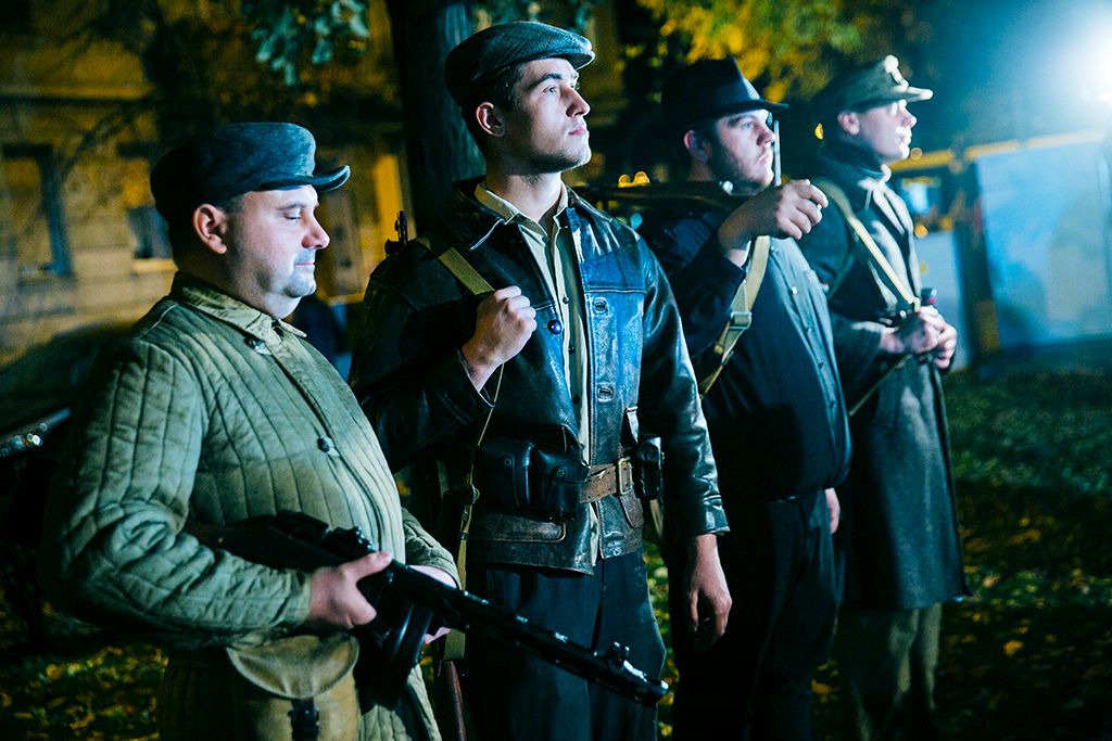 8. harckocsiezred katonai hagyományőrző és Dunaharaszti katonai hagyományőrző egyesület a Halhatatlanok napján. Fotó: Horváth Péter Gyula