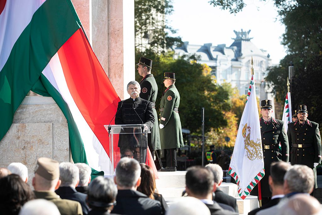 A Nemzeti Vértanúk Emlékművének újraavatása 6-HPGy