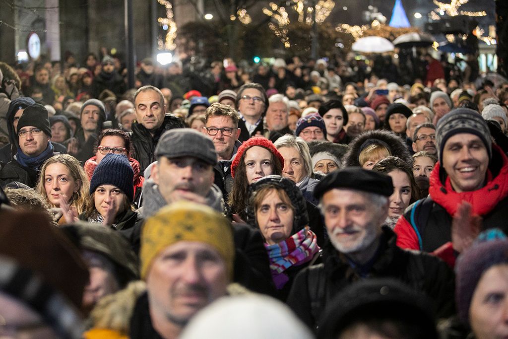 Tüntetés a szabad színházakért a kultúra függetlenségéért 5-HPGy