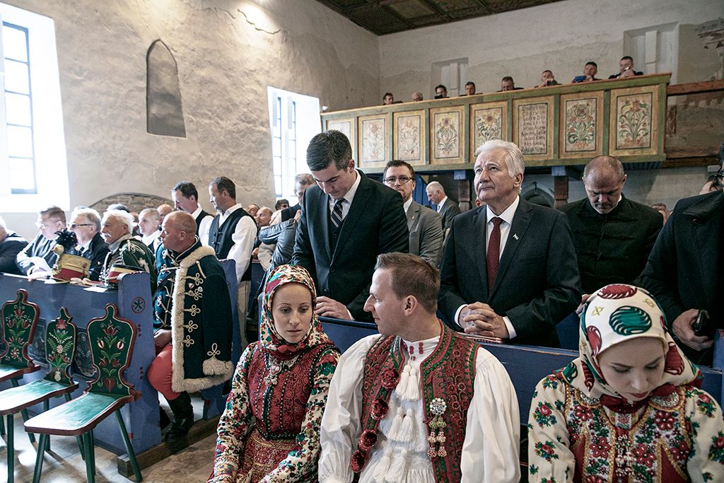 Tiszteletbeli székelyeket avattak Oklándon  Fotó: Horváth Péter Gyula