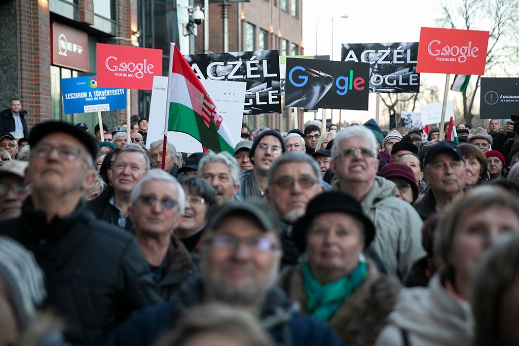 Tüntetés a Google ellen, a szólásszabadságért ! 6-HPGy