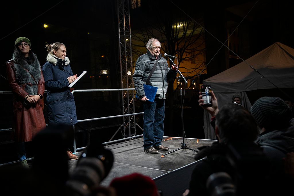 Tüntetés a szabad színházakért a kultúra függetlenségéért 13-HPGy