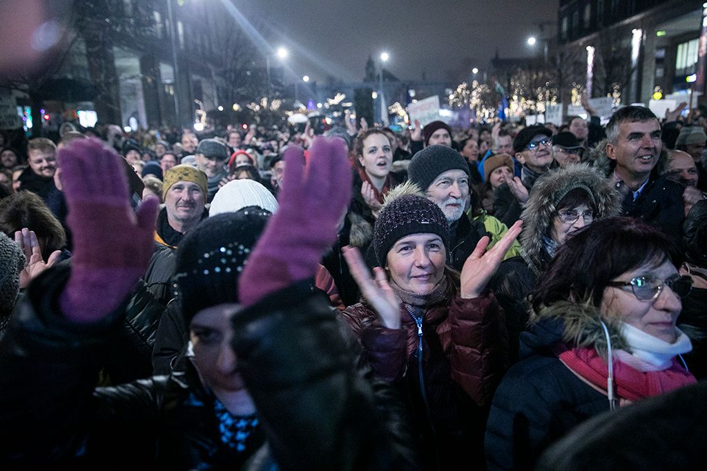 Tüntetés a szabad színházakért a kultúra függetlenségéért 1-HPGy