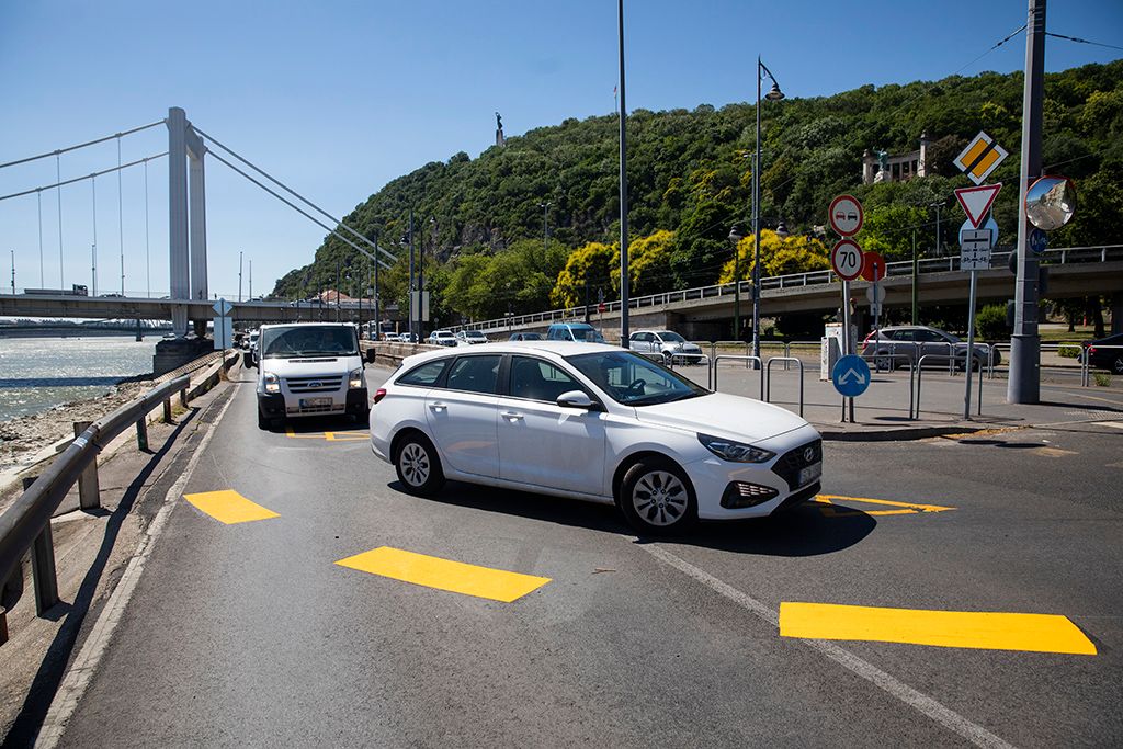 Két hónapra lezárják a budai alsó rakpart egy szakaszát 7-HPGy