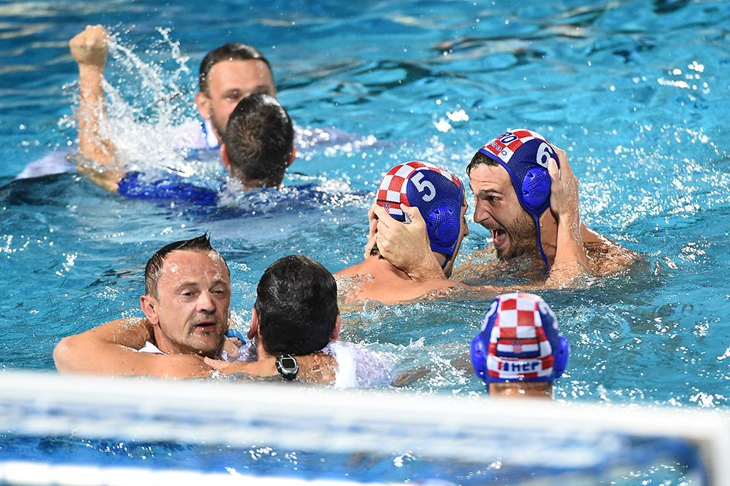 17. vizes világbajnokság férfi vízilabdatornájának döntője, a Magyarország - Horvátország mérkőzés a Hajós Alfréd Nemzeti Sportuszodában 2017. július 29-én. Fotó: Horváth Péter Gyula