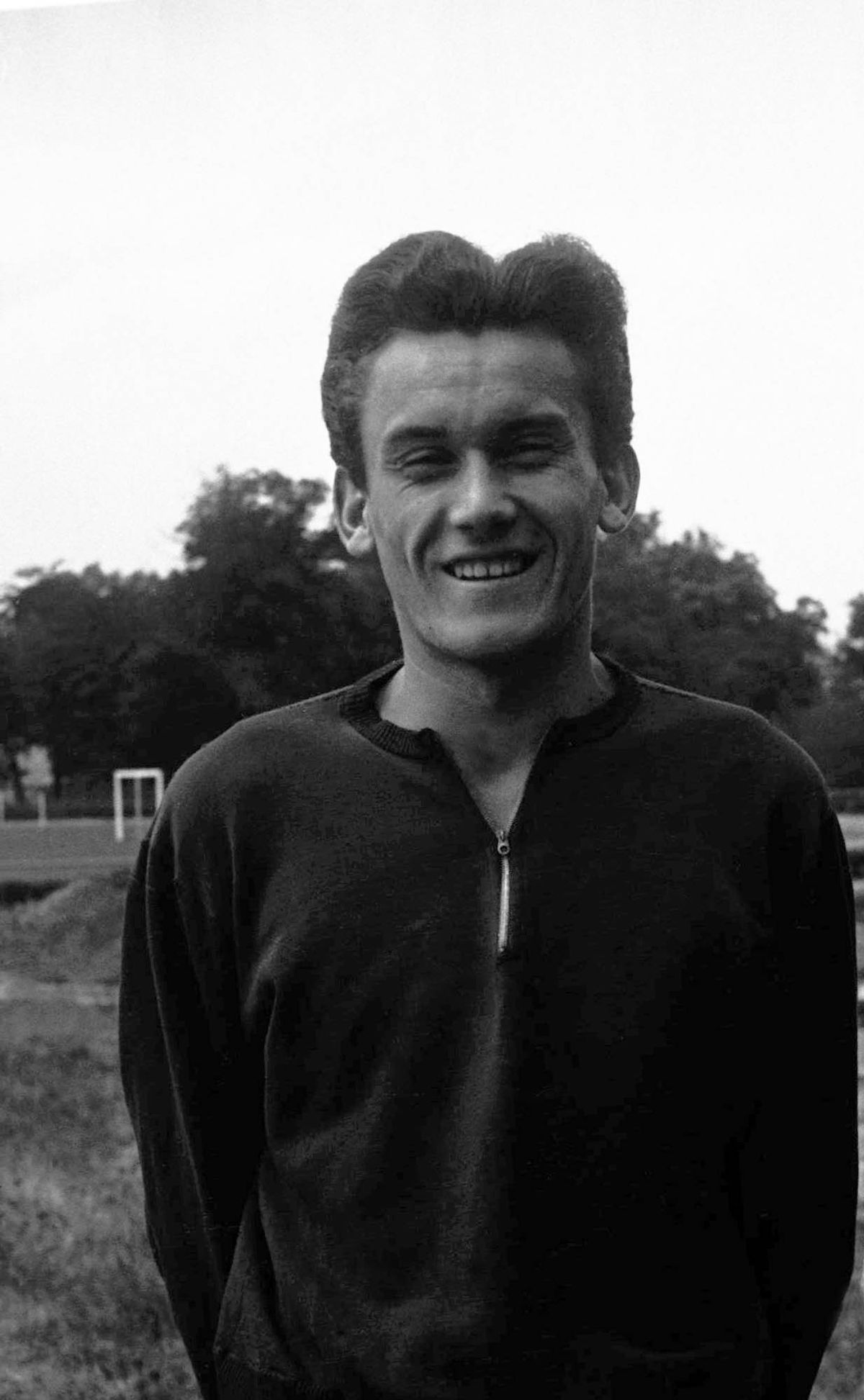 Iharos Sándor atléta, futóbajnok Helsinkiben (1952) / Fotó: MTI