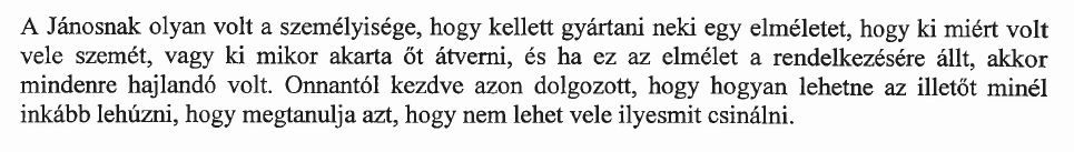 Részlet Óvári Győző vallomásából / Forrás: PS