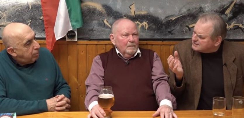 Stefka, Alexa és Döbrentei Kornél a Pol-Beatben / Fotó: PS