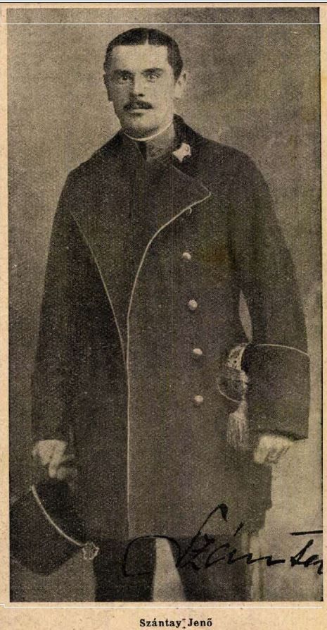 Szántay Jenő az Érdekes Újságban (1915) / Forrás: Arcanum.hu
