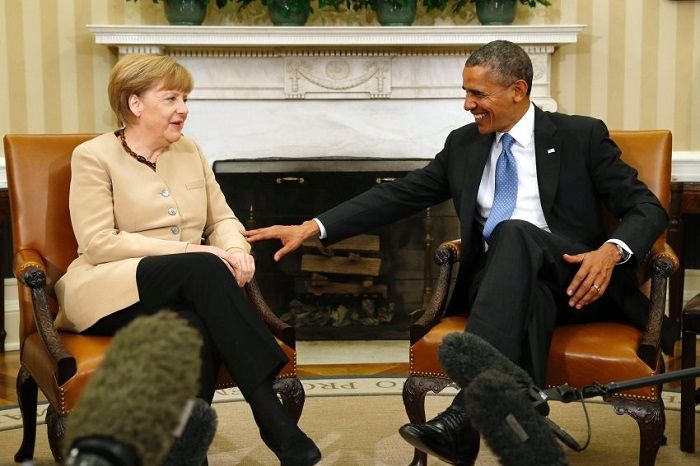 A németek azt várják a kancellárjuktól, hogy a jövő heti Merkel-Obama csúcson beszélje le az amerikai elnököt az ukrán hadsereg felfegyverzéséről.