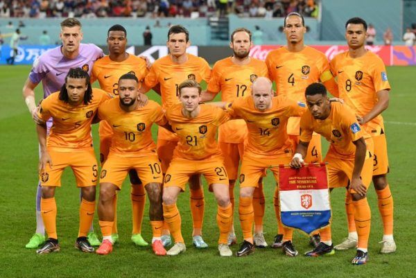 Hollandia elsőként jutott a legjobb nyolc közé a katari vébén. Fotó: a FIFA hivatalos, világbajnoki Twitter-fiókja