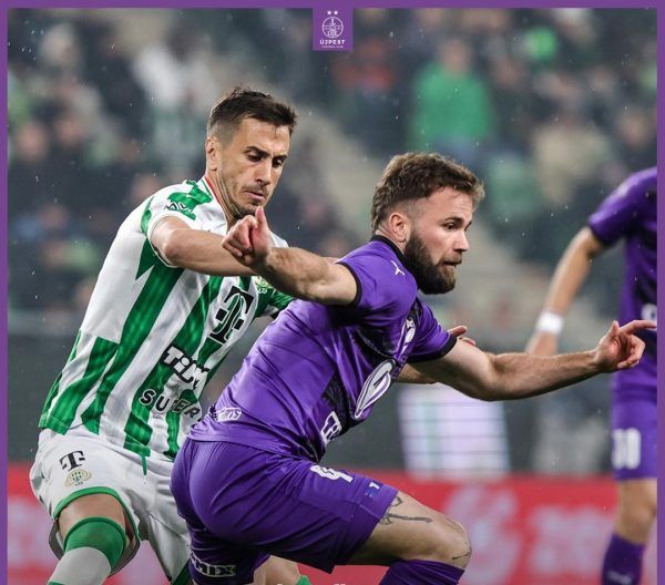 Pesics és Brodic egyaránt betalált a Magyar Kupa-negyeddöntőben. Fotó: az Újpest FC hivatalos Facebook-oldala