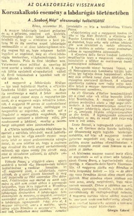 Részlet a Szabad Népből / Forrás: Arcanum.hu