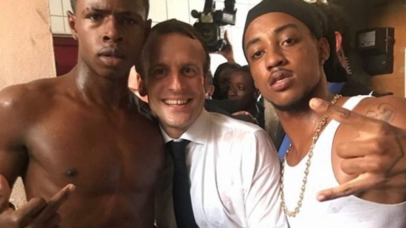 Macron és a négerek