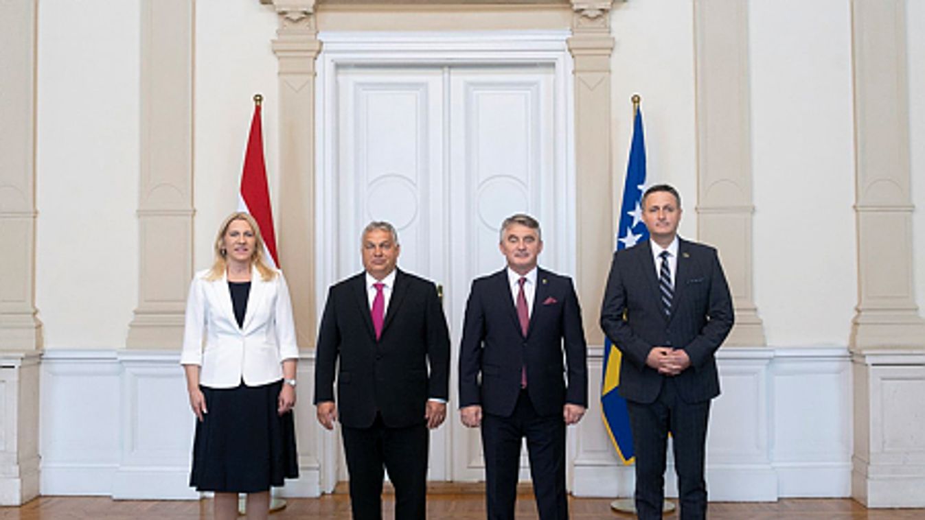 Orbán Viktor: Magyarország Bosznia-Hercegovina gyors európai uniós tagságát támogatja