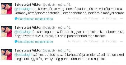 Hiába magyarázkodott..., forrás: twitter