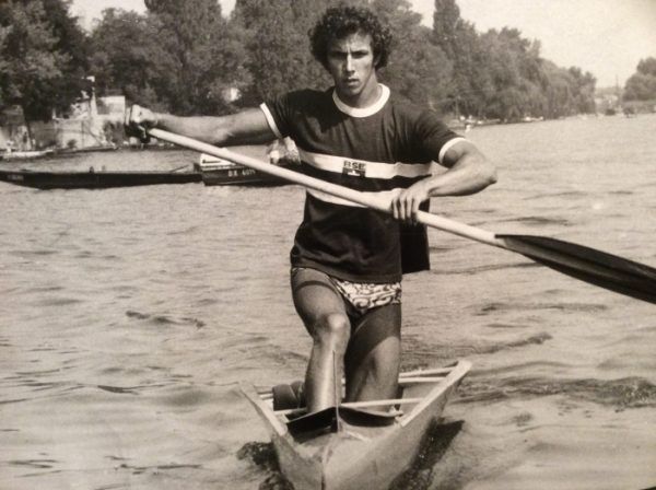 A BSE kenusaként 1975-ben. Fotó: a Foltán-család archívuma