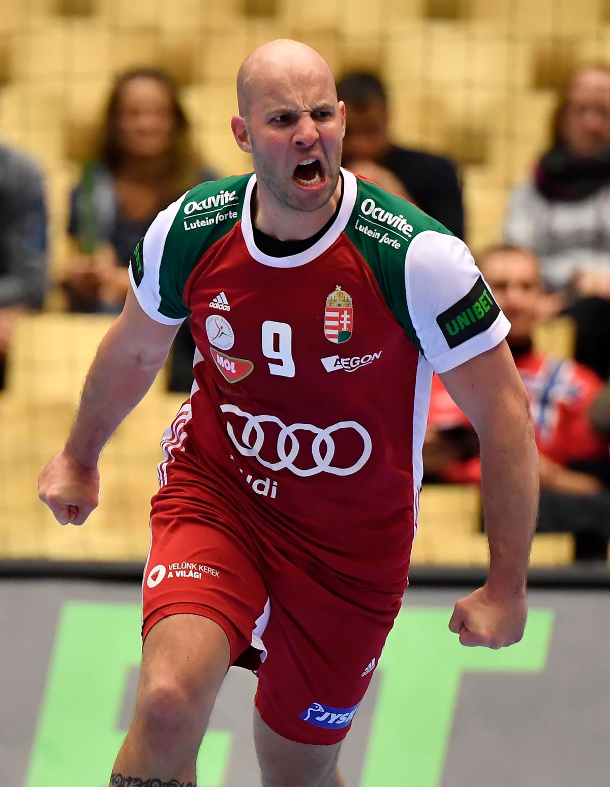 Balogh Zsolt gólöröme / Fotó: MTI