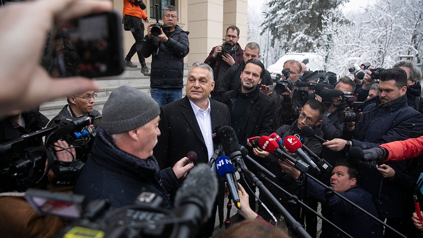 Orbán Viktor a Pesti TV-nek: Arra kérek mindenkit, hogy szavazzon a békére! (videó)